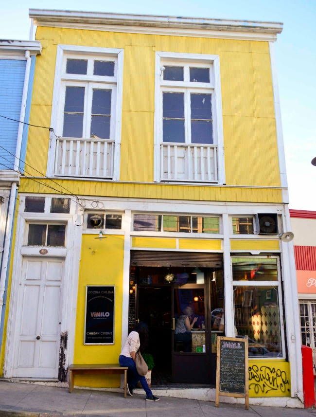 Restaurante Vinilo. Valparaiso