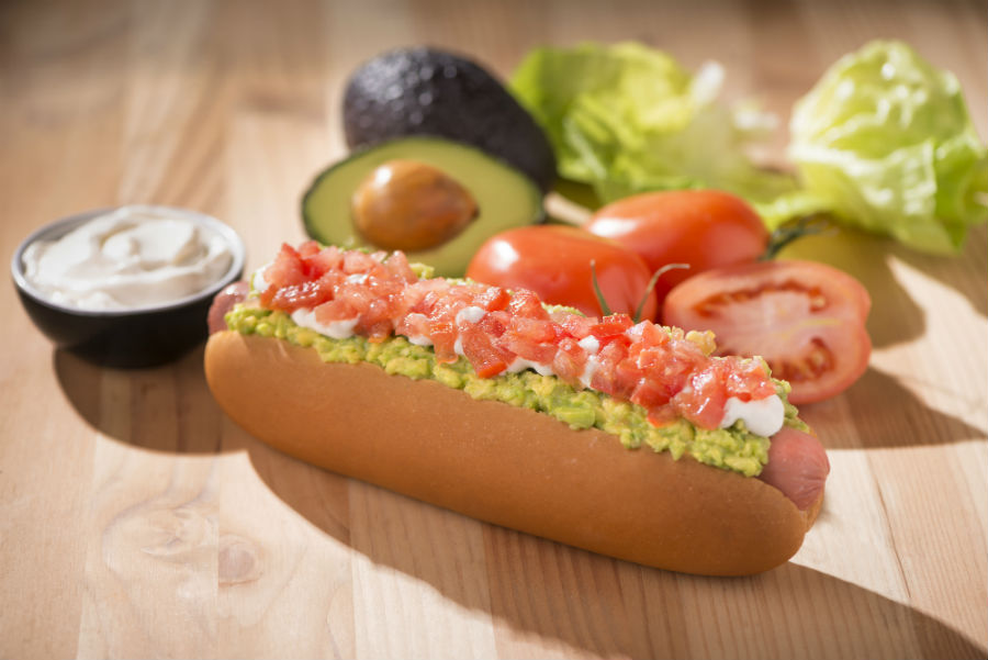 Chilean Completo Hot Dog