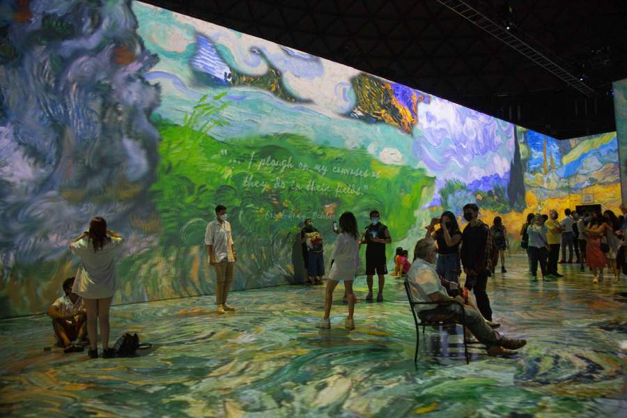 Beyond Van Gogh así es la increíble expo inmersiva en Movistar Arena