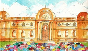 Trueque de 100.000 libros en Bellas Artes