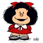 Celebra el cumpleaños de Mafalda con sus tiras