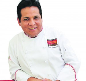 Anote los datos de un chef peruano