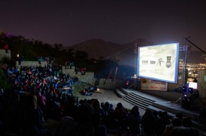 Ver películas en la punta del cerro