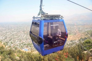 Subirse al teleférico