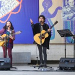 Homenaje a Violeta Parra en Santiago