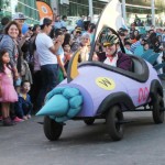 Carrera de autos locos en Valdivia