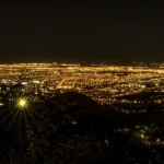 Trekking nocturnos para ver Santiago desde arriba