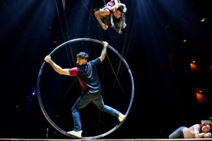 Circo moderno en Las Condes