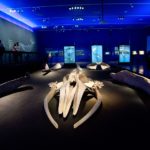 Las cuatro ballenas que nadan en el Centro Cultural La Moneda