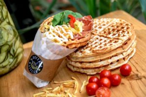 Buffalo Waffles: los reyes de los waffles en el barrio Lastarria