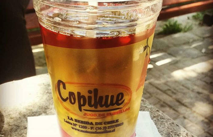 Copihue, el mejor lugar para refrescarse con un vaso de mote con huesillos