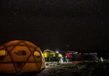 Un Año Nuevo diferente: Acampando bajo las estrellas en pleno cerro El Plomo