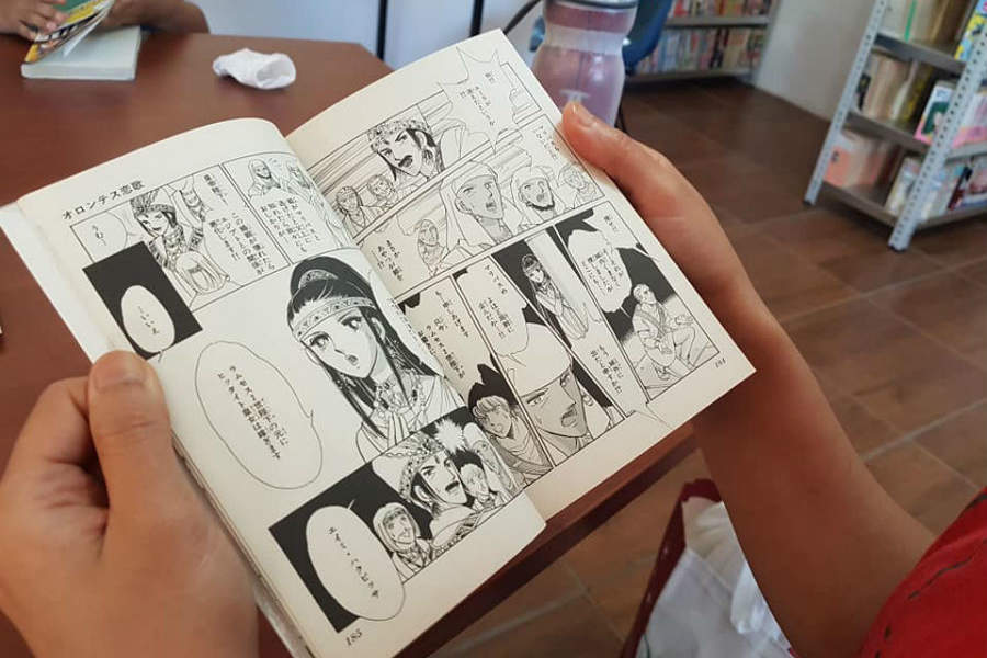 Biblioteca de manga