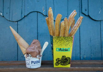 La combinación imbatible de Pudú: helados artesanales y churros