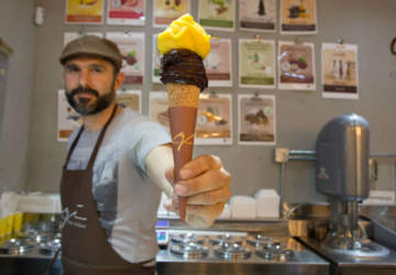 Oggi, los increíbles helados italianos que llegaron a Providencia