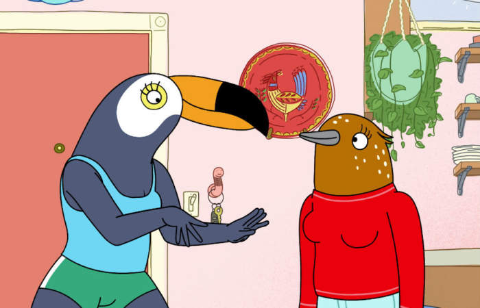 Tuca & Bertie: Netflix no falla con una cruda comedia protagonizada por dos aves treintañeras