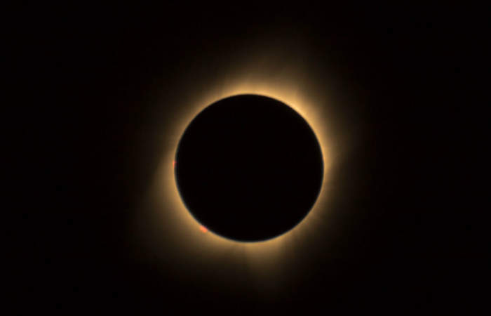 Eclipse en Planetario