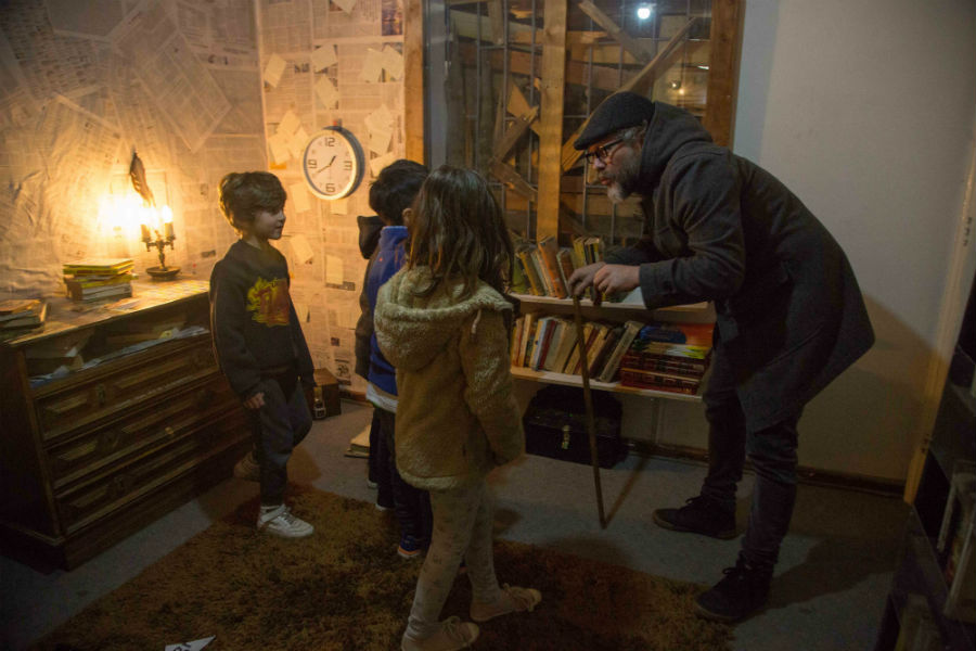 Librería Manto traqueteo Desafío Escape Room: la primera sala para que niños resuelvan acertijos