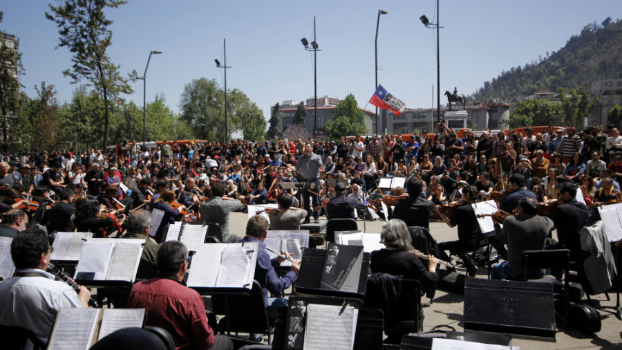 Un solo canto, el concierto gratuito de la Orquesta Sinfónica Nacional en el Parque Juan XXIII