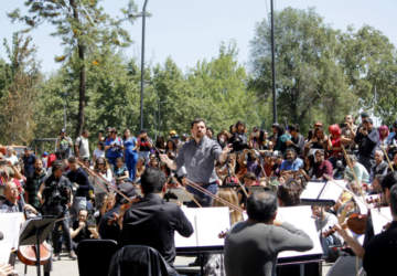 Orquesta Sinfónica Nacional vuelve a la calle: tocará El derecho de vivir en Paz en el Parque Bustamante
