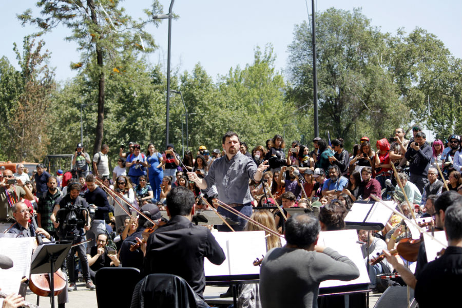 Orquesta Sinfónica Nacional vuelve a la calle: tocará El derecho de vivir en Paz en el Parque Bustamante