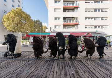 Santiago a Mil 2020: Estos son los traviesos topos que andan recorriendo la ciudad