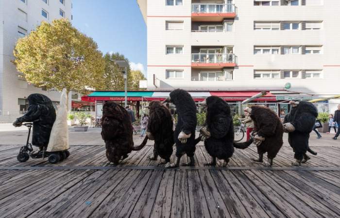 Santiago a Mil 2020: Estos son los traviesos topos que andan recorriendo la ciudad