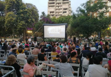 Noches de cine al aire libre y gratis en el Parque Inés de Suárez