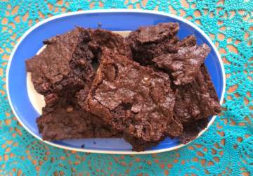 Una receta de brownie rica, fácil e infalible