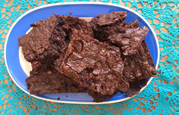 Una receta de brownie rica, fácil e infalible