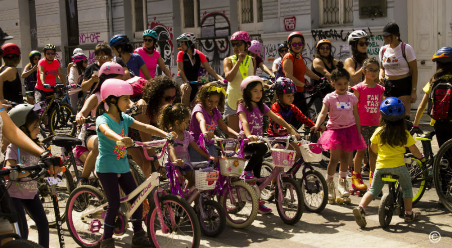 Gratis: La cicletada en que las niñas pedalearán por el Parque Almagro