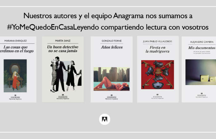 Editorial Anagrama tendrá e-books gratis para que disfrutes durante la cuarentena