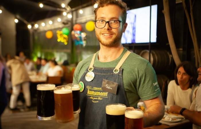 Con más de 25 mil litros de cerveza vuelve Bierfest Kunstmann, el festival cervecero más grande del sur