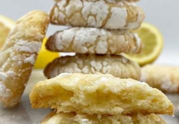 Receta de galletas de mantequilla y limón, fácil y para hacer con los niños