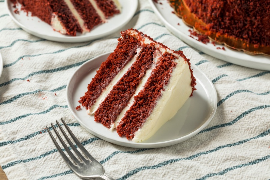 Receta de red velvet, la esponjosa torta de terciopelo rojo