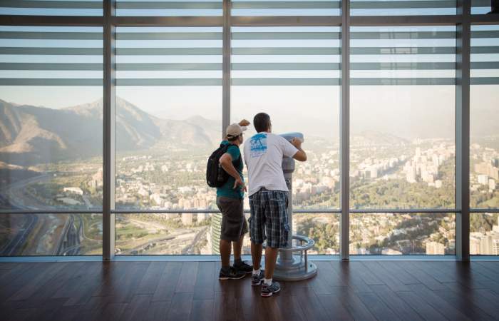 El mirador más alto de América Latina vuelve con su asombrosa vista de Santiago