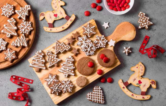 Receta de galletas de Navidad, ricas e ideales para hacer en familia