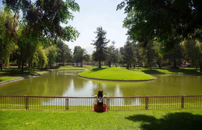 El tranquilo Parque Santa Mónica embellece Recoleta con cinco hectáreas verdes