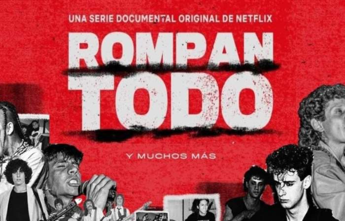 Ya puedes escuchar la playlist de la serie Rompan todo, con casi ocho horas de rock en español