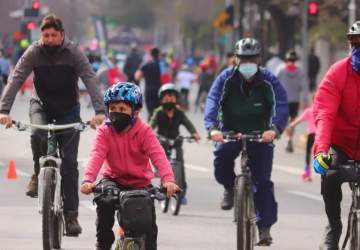 La CicloRecreoVía llega a Renca con 3 kms de circuito para pasear en plena calle