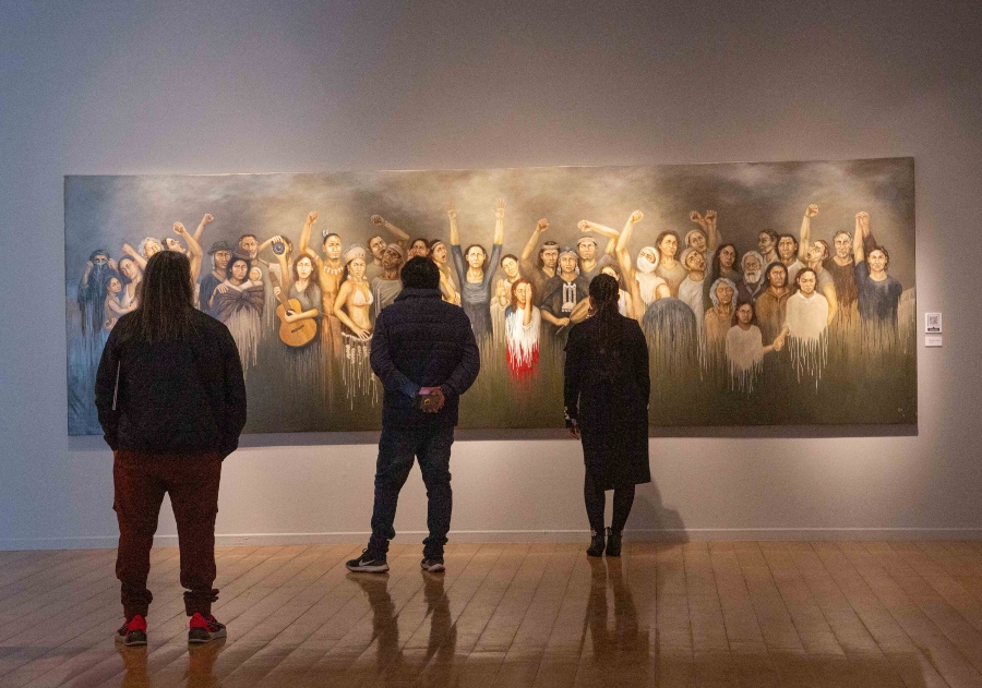 A dos años del estallido social, el Museo de la Memoria inaugura exposición con las miradas de 31 artistas