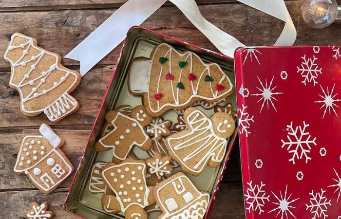 Para hacer felices a los niños y niñas: receta de galletas de Navidad caseras y con jengibre