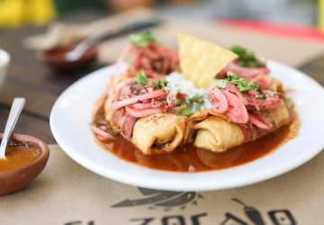 El Zócalo: el nuevo lugar para probar tacos, burritos, enchiladas y margaritas
