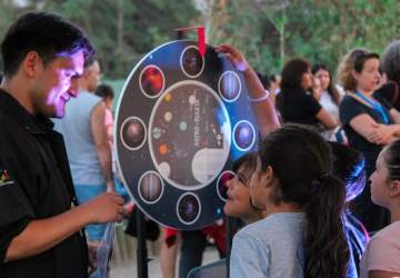 Con un entretenida feria se celebra en el Parque Las Vizcachas el Día del Asteroide