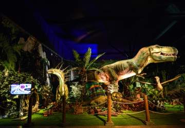 Concurso: ¡gana entradas para ver dinosaurios y dragones fantásticos en Estación Mapocho