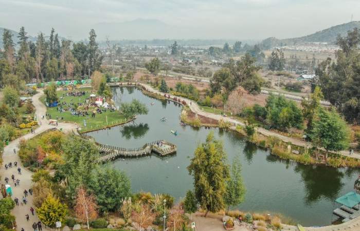 28 parques para hacer ejercicios, tomar aire fresco y contemplar la naturaleza en Santiago