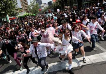 Vuelve Zombiewalk, el terrorífico desfile de muertos viventes por la Alameda