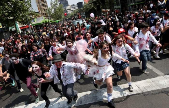 Vuelve Zombiewalk, el terrorífico desfile de muertos viventes por la Alameda