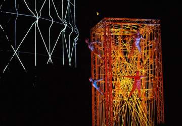 Carillon, el vuelo del tiempo: el espectáculo 3D con acrobacias aéreas que llega gratis al Parque O’Higgins