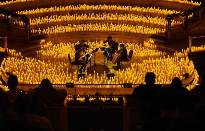 Candlelight Concerts: los novedosos conciertos a la luz de las velas llegan a Chile